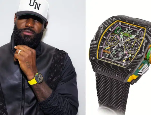 richard mille lebron james une min
