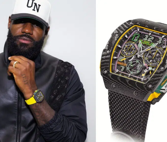 richard mille lebron james une min
