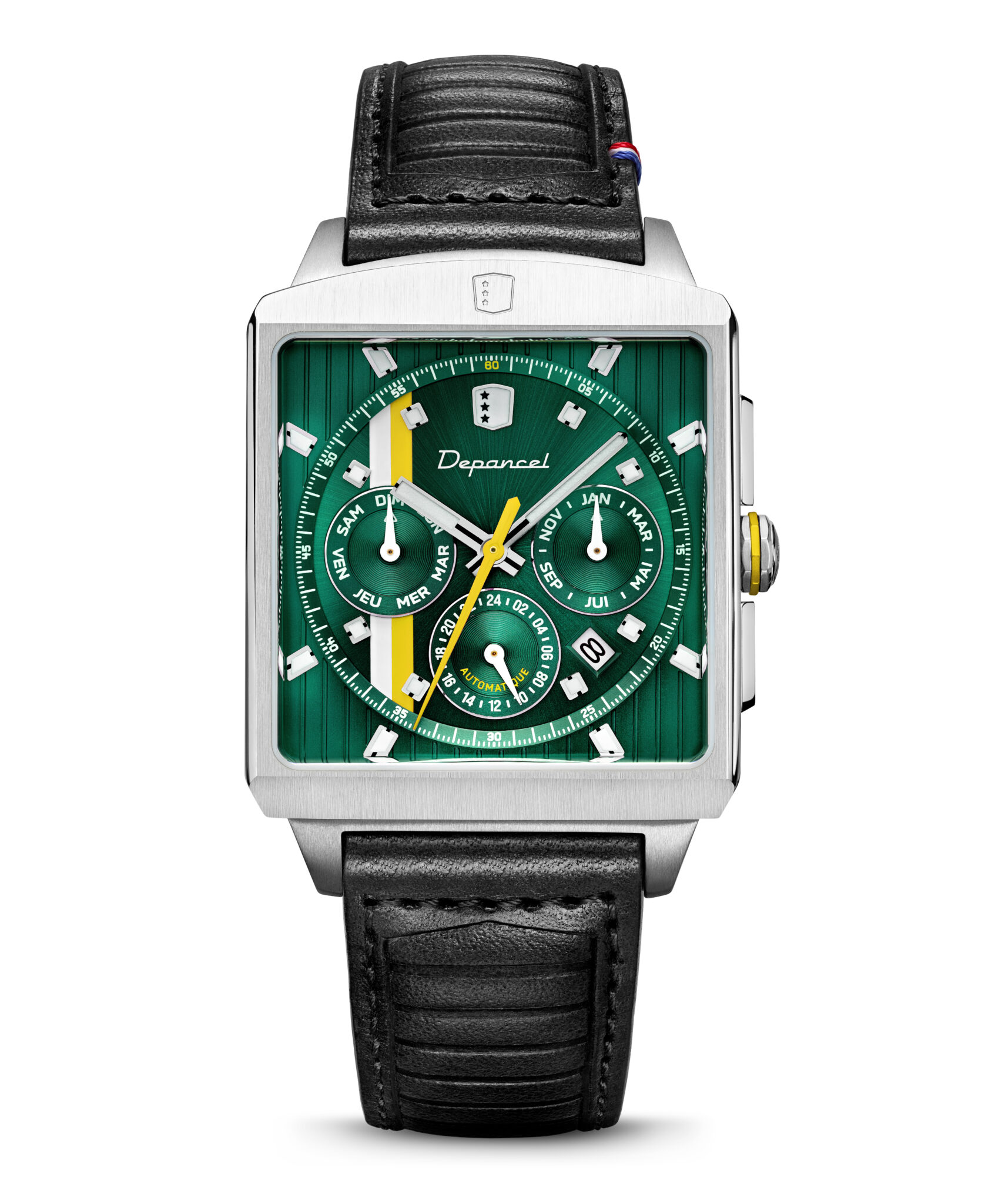 face driving black strap