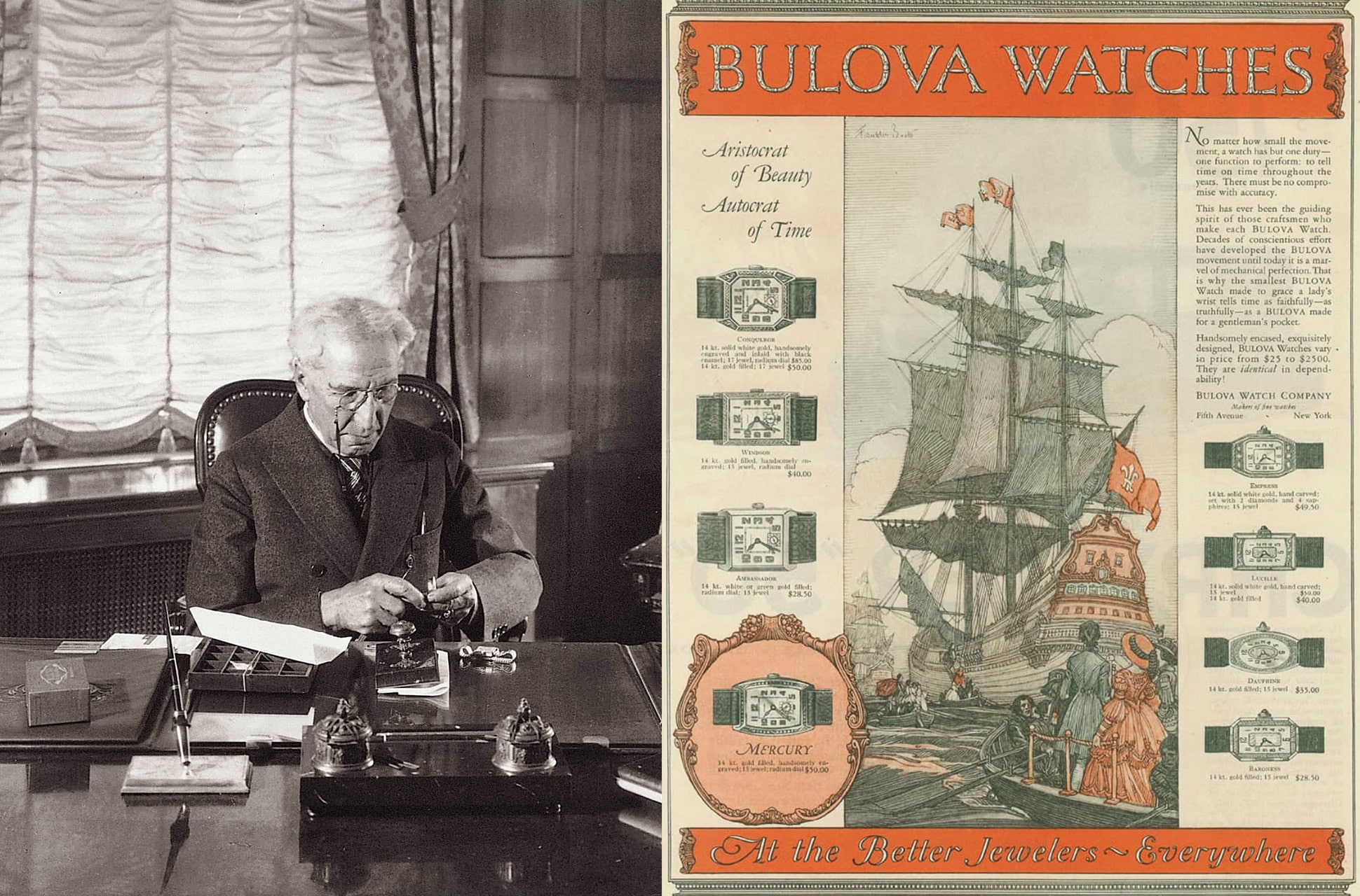 joseph bulova archival ads une min