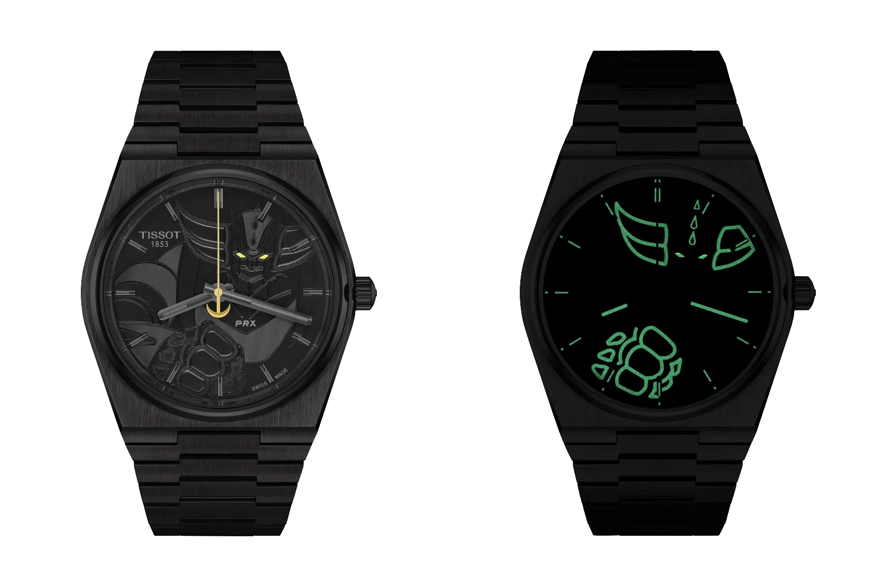 tissot prx 40mm ufo robot grendizer 50th anniversary special edition lume webp