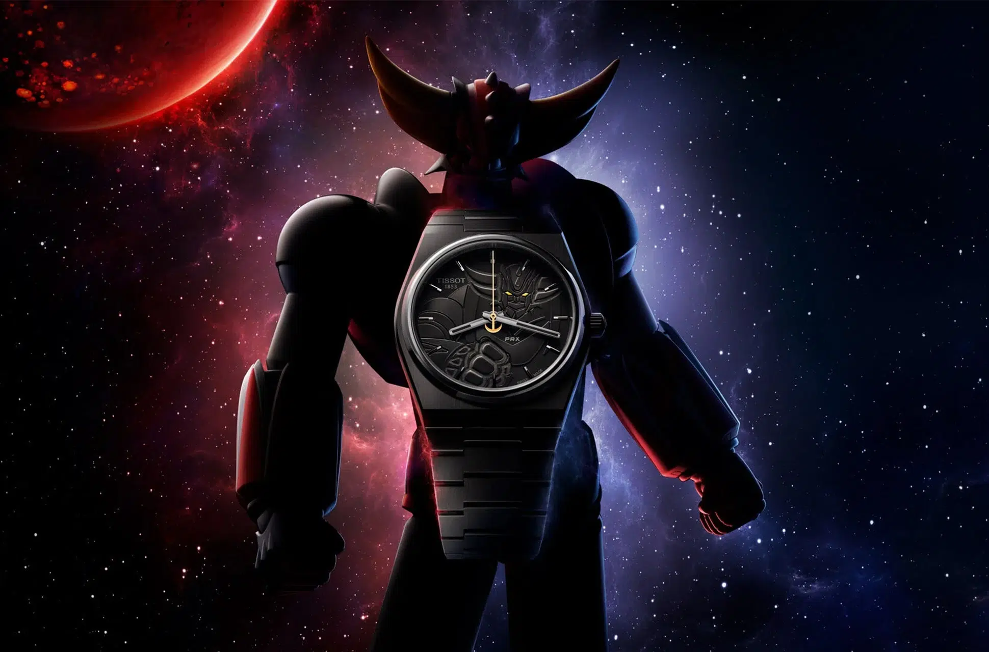 tissot prx robot ufo goldorak 40mm une min