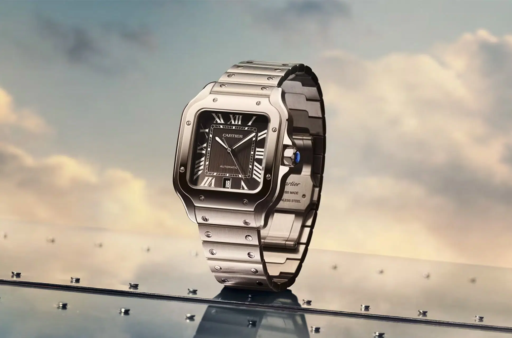 cartier santos acier titane 2025 min