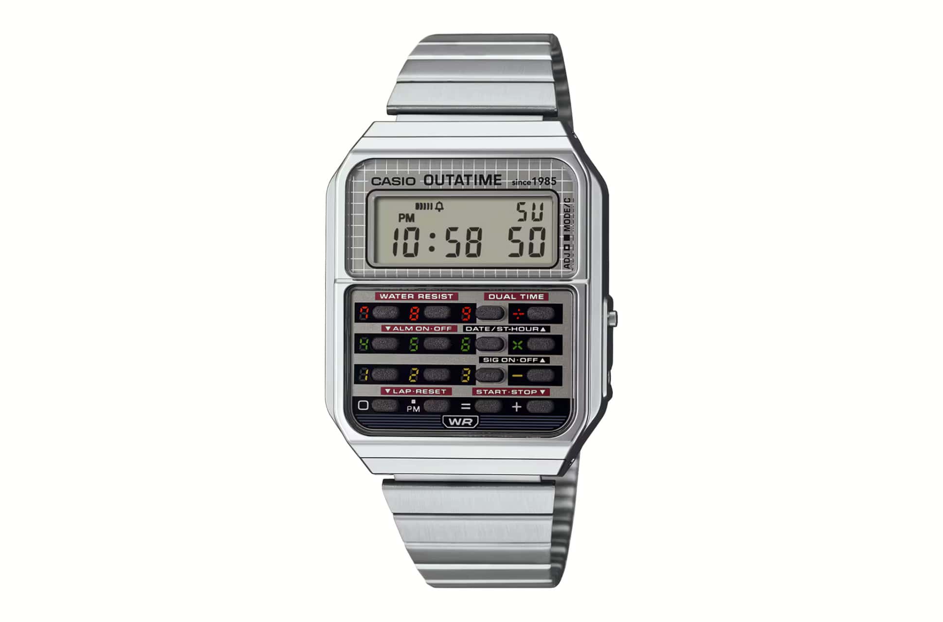 casio retour vers le futur une min
