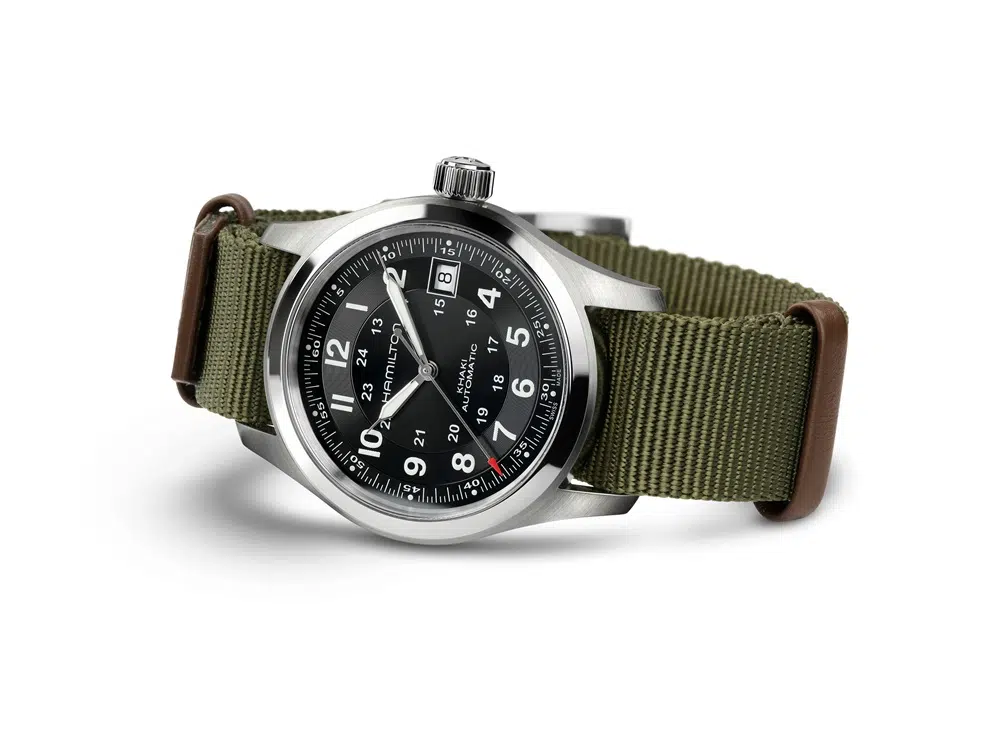 montre hamilton khaki field automatic call of duty black ops 7 h70475930 vue generale