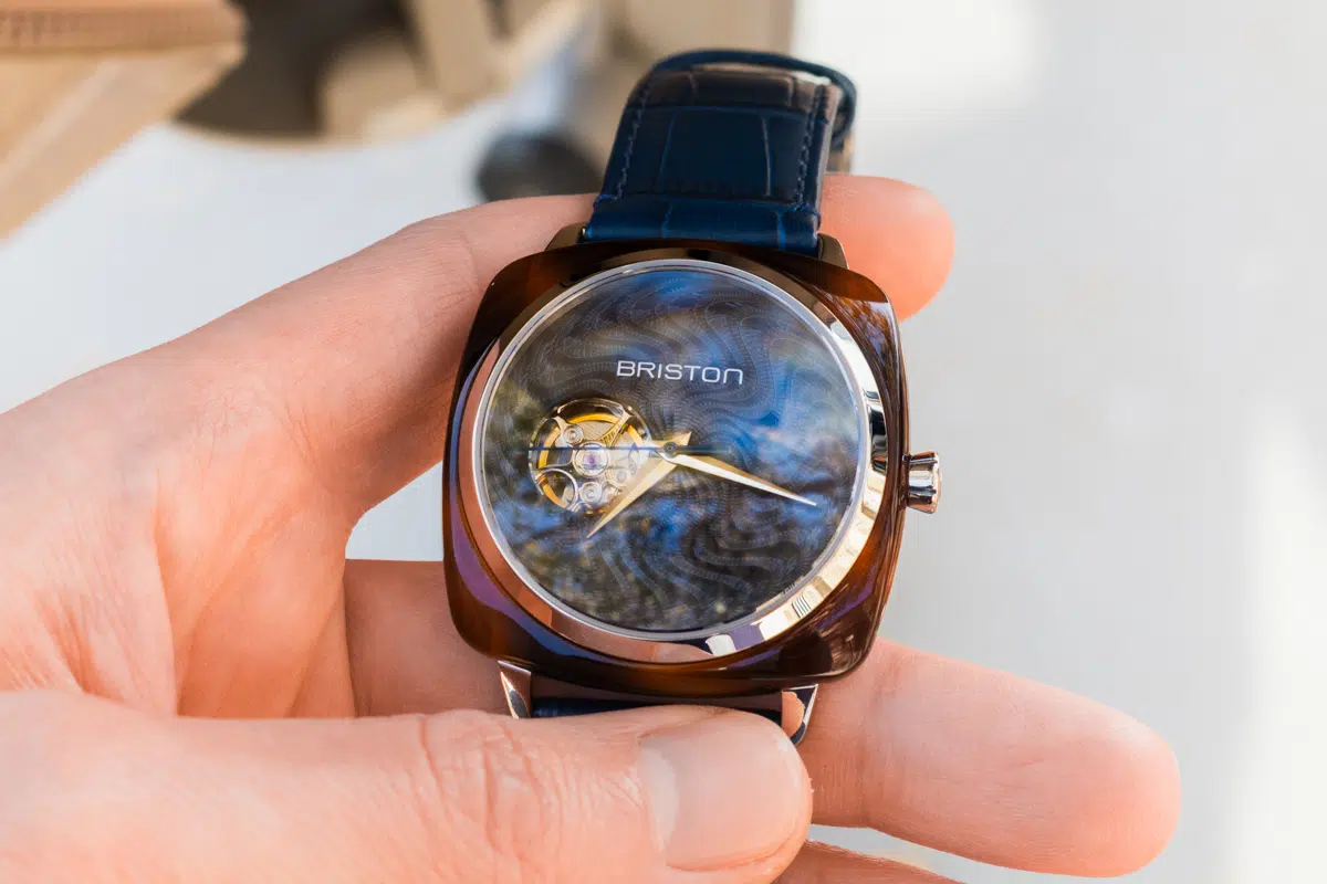 briston blubmaster iconic spiral bleu email grand feu x ocarat avis mr montre