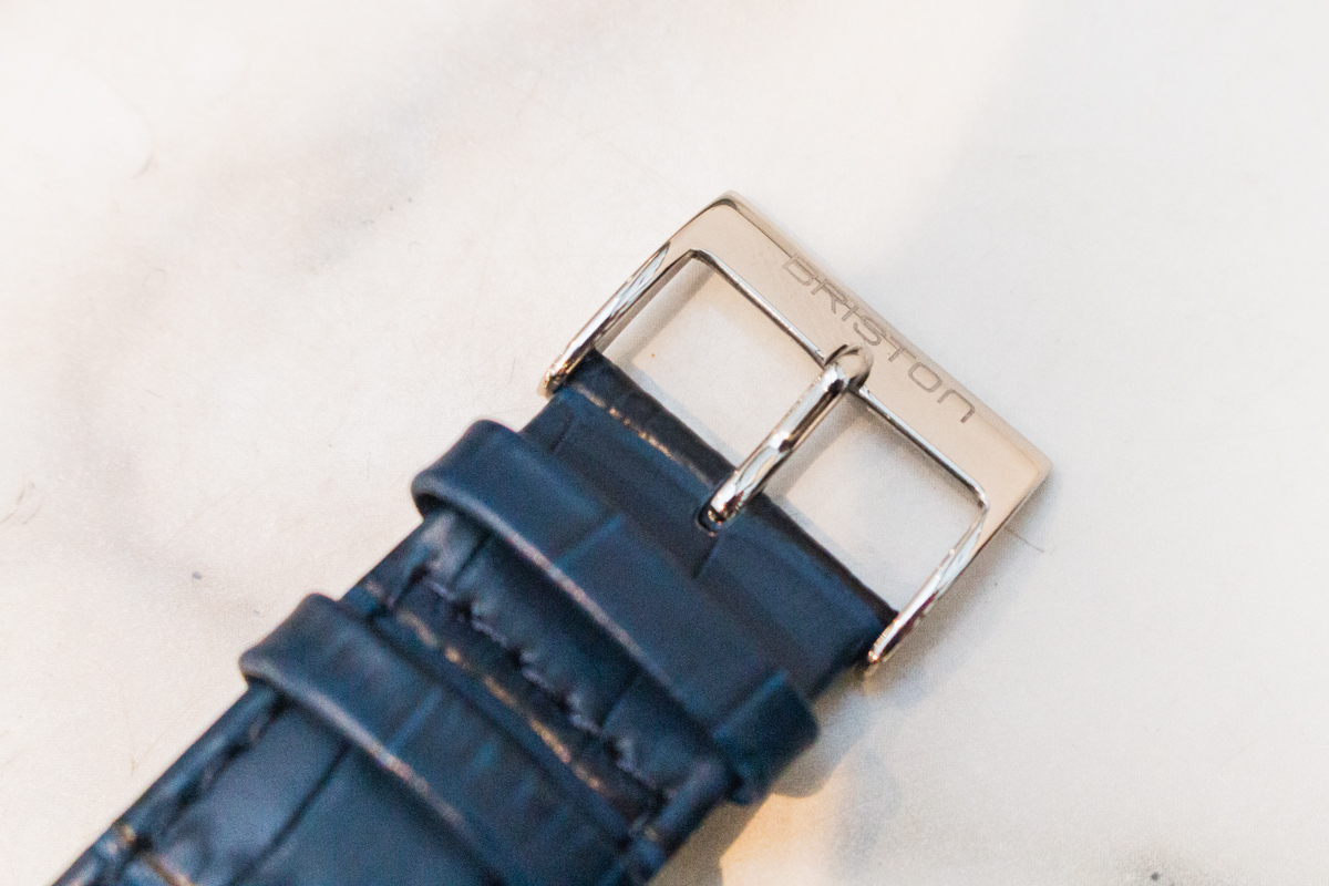 briston blubmaster iconic spiral bleu email grand feu x ocarat boucle ardillon signee