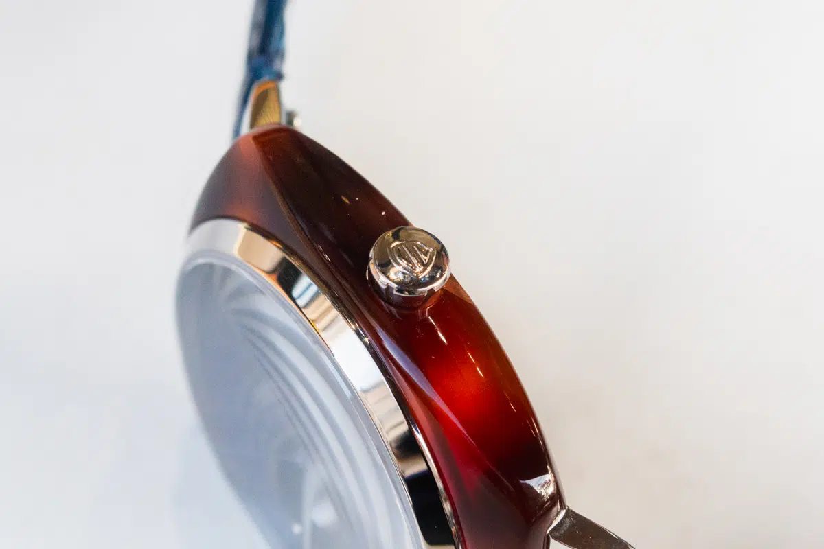 briston blubmaster iconic spiral bleu email grand feu x ocarat couronne