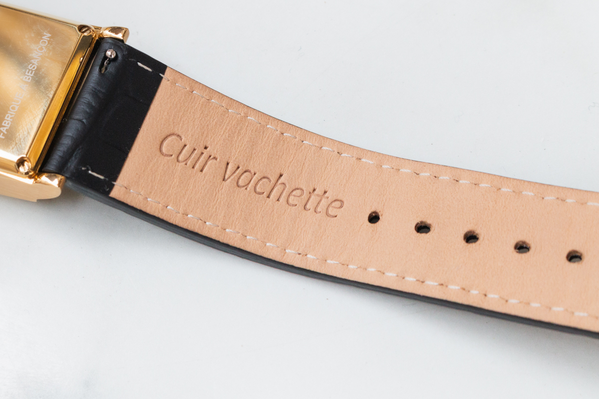 lip churchill t26 carbone ocarat arriere bracelet cuir de vachette