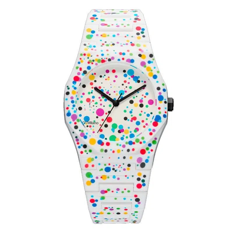montre polycarbon 37 mm dot 02 d1 pcbu12 d1 milano