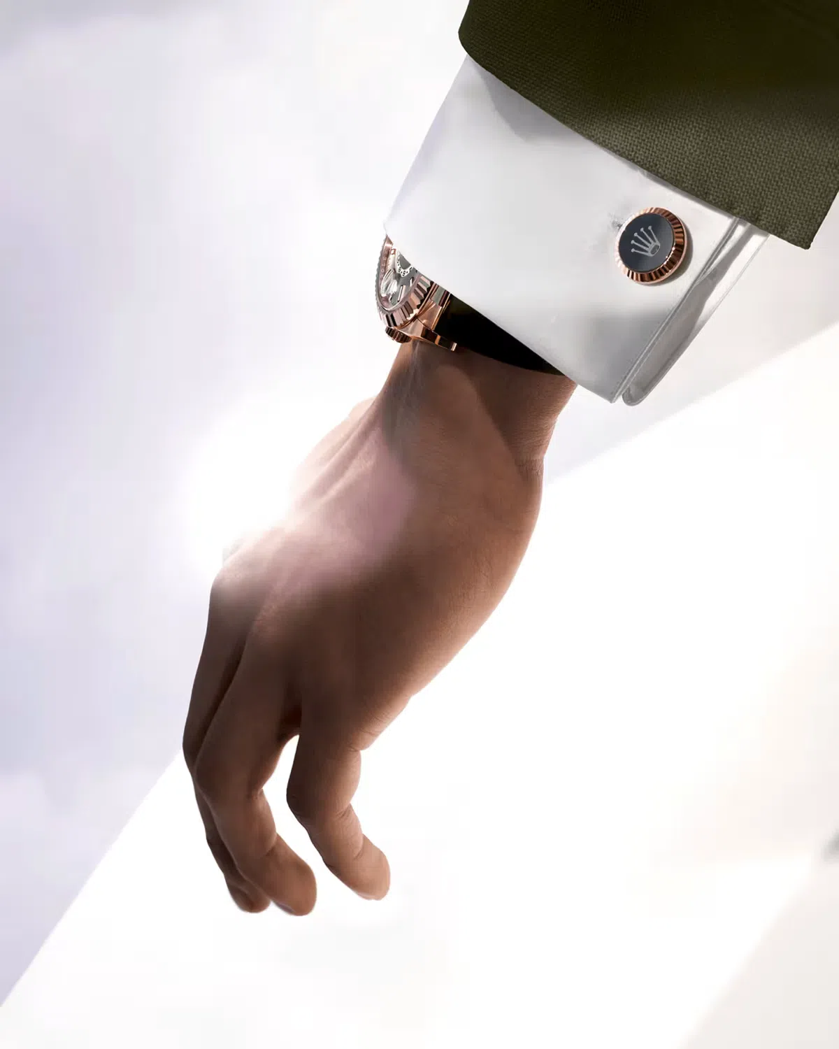 rolex accessories fluted cufflinks dyptique rolexcufflinks 2403jva 002