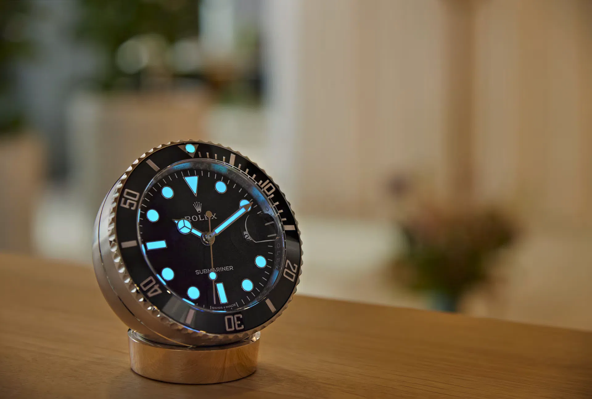 rolex accessories submariner desk clock c909010ln 0001 2503rlx 0002bis