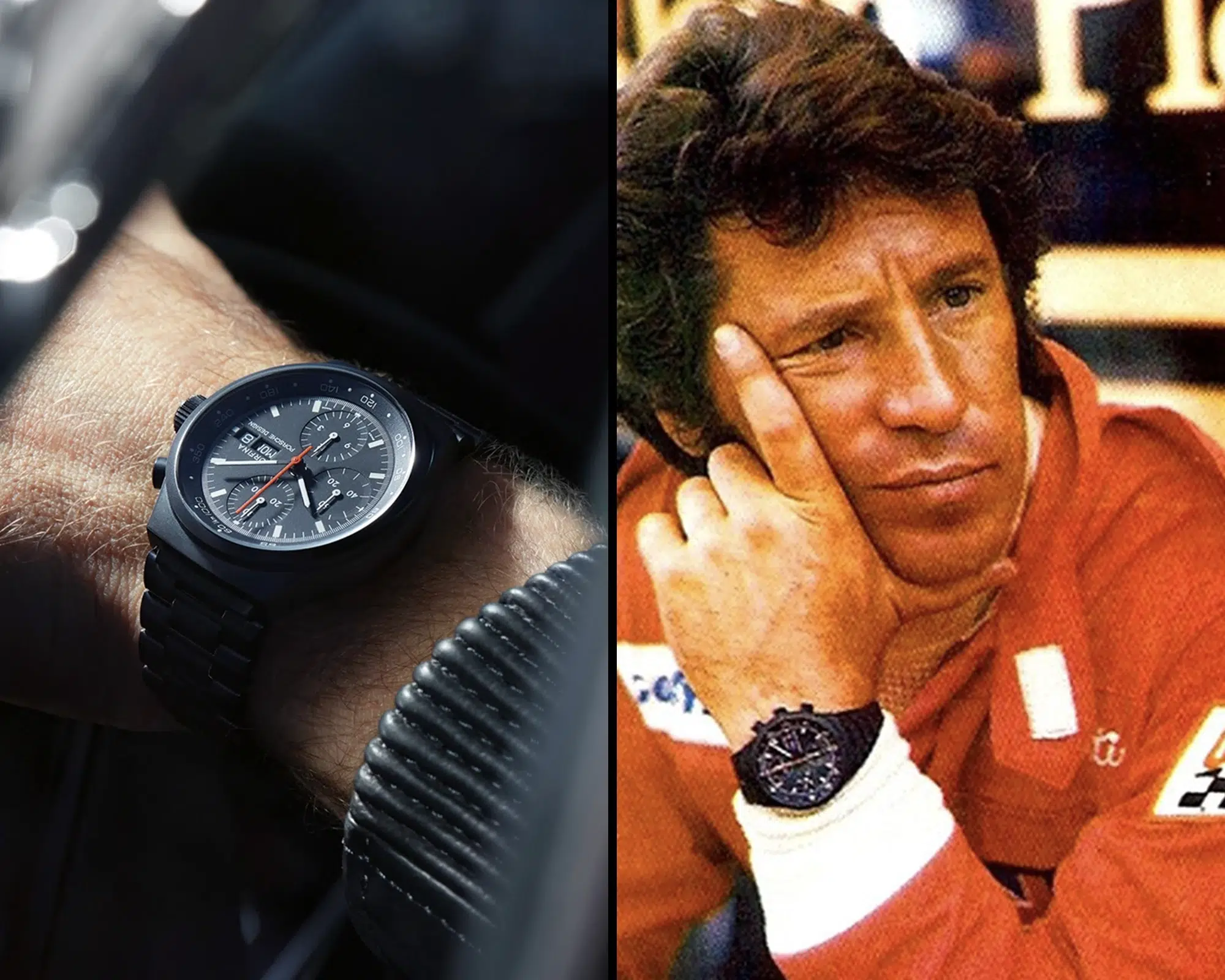 the porsche design chronograph 1 one the wrist of ayrton senna