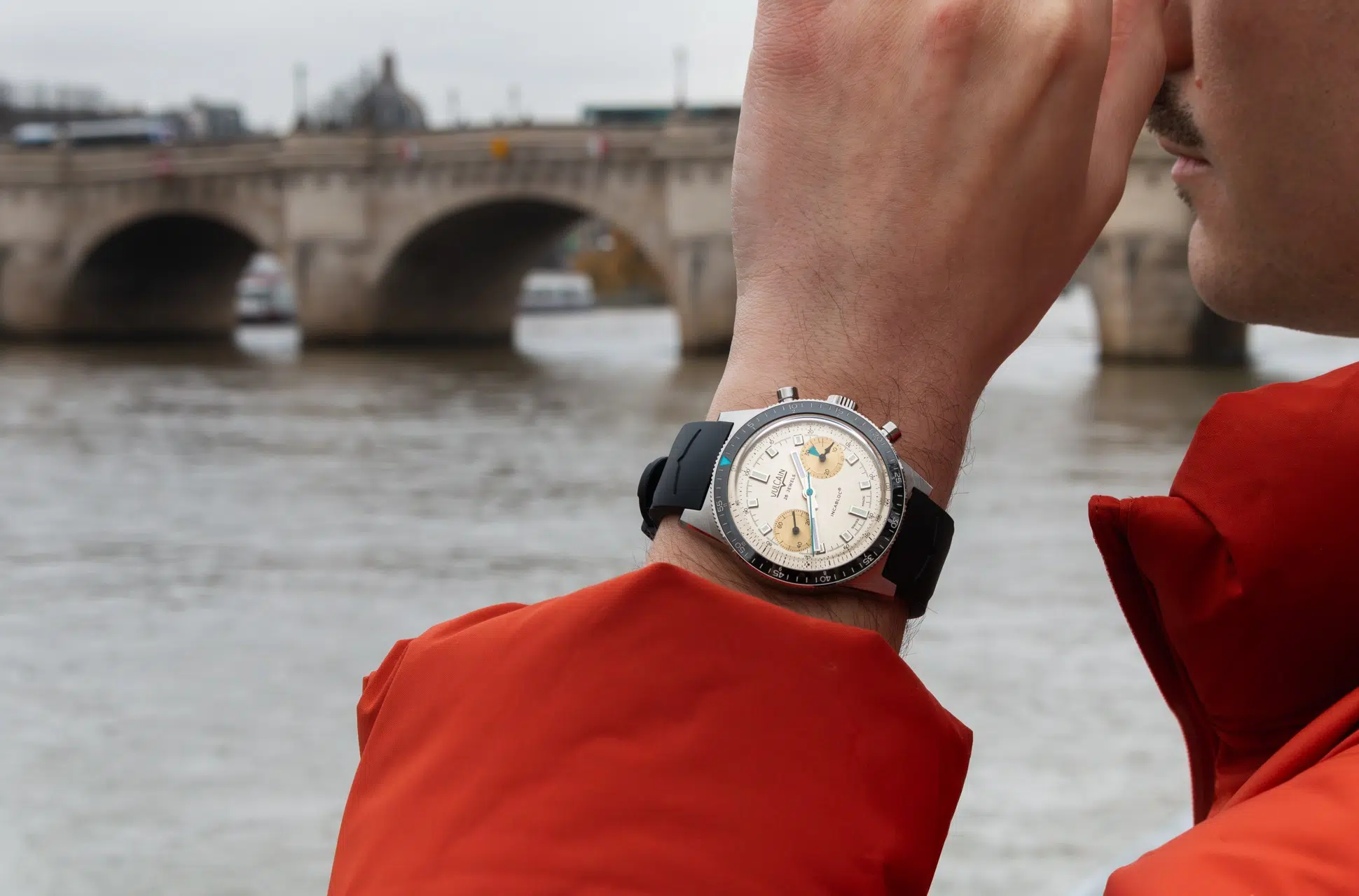 vulcain skindiver chronograph sable et azur x ocarat test et avis mr montre